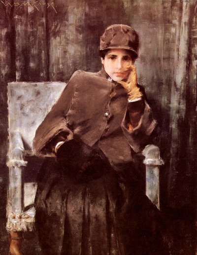 Meditation von William Merritt Chase